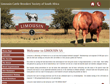 Tablet Screenshot of limousinsa.co.za